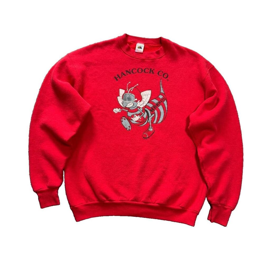 Fruit-of-the-loom Men's Red Sweatshirt